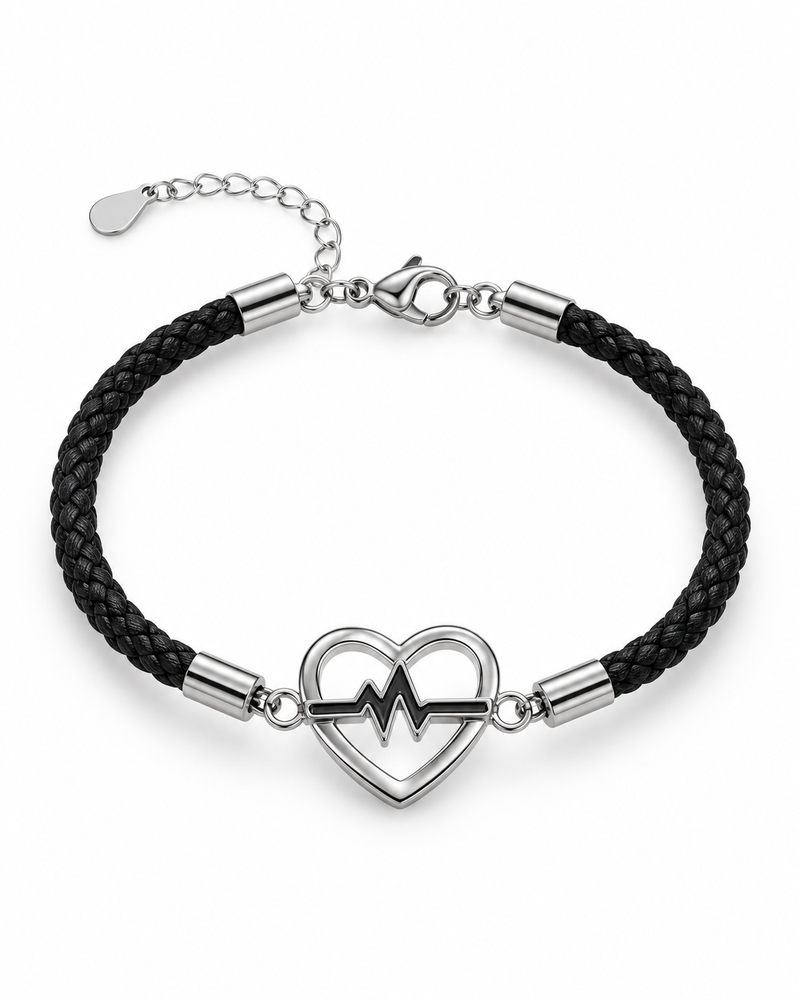 Heartbeat Braid Bracelet — product view