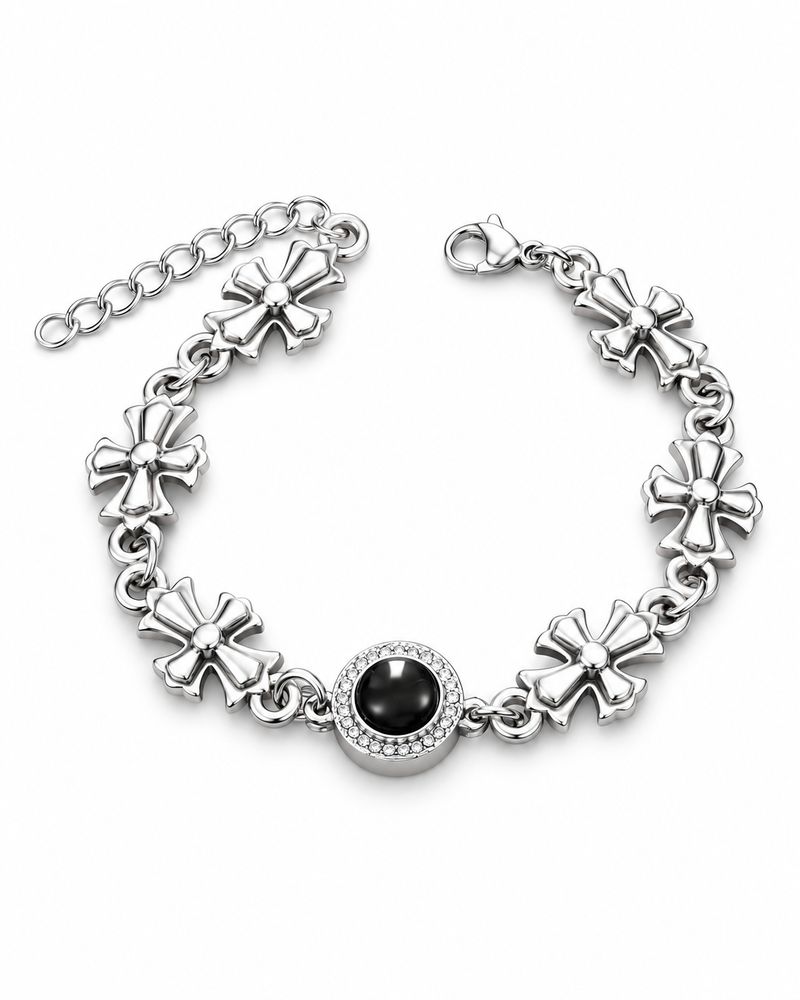 Orbit Cross Link Bracelet — product view
