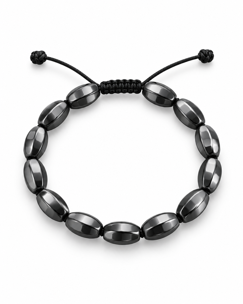 Oval Bead Cord Bracelet — product view