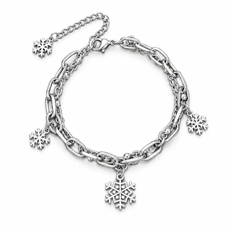 Snowflake Layer Bracelet — product view