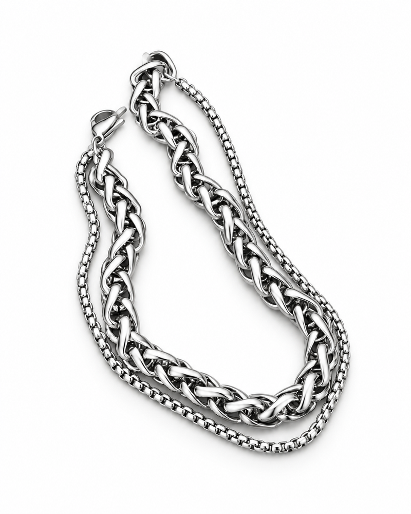 Wheat Layer Chain Bracelet — product view