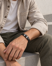 Angular Braid Bracelet — alternative styling