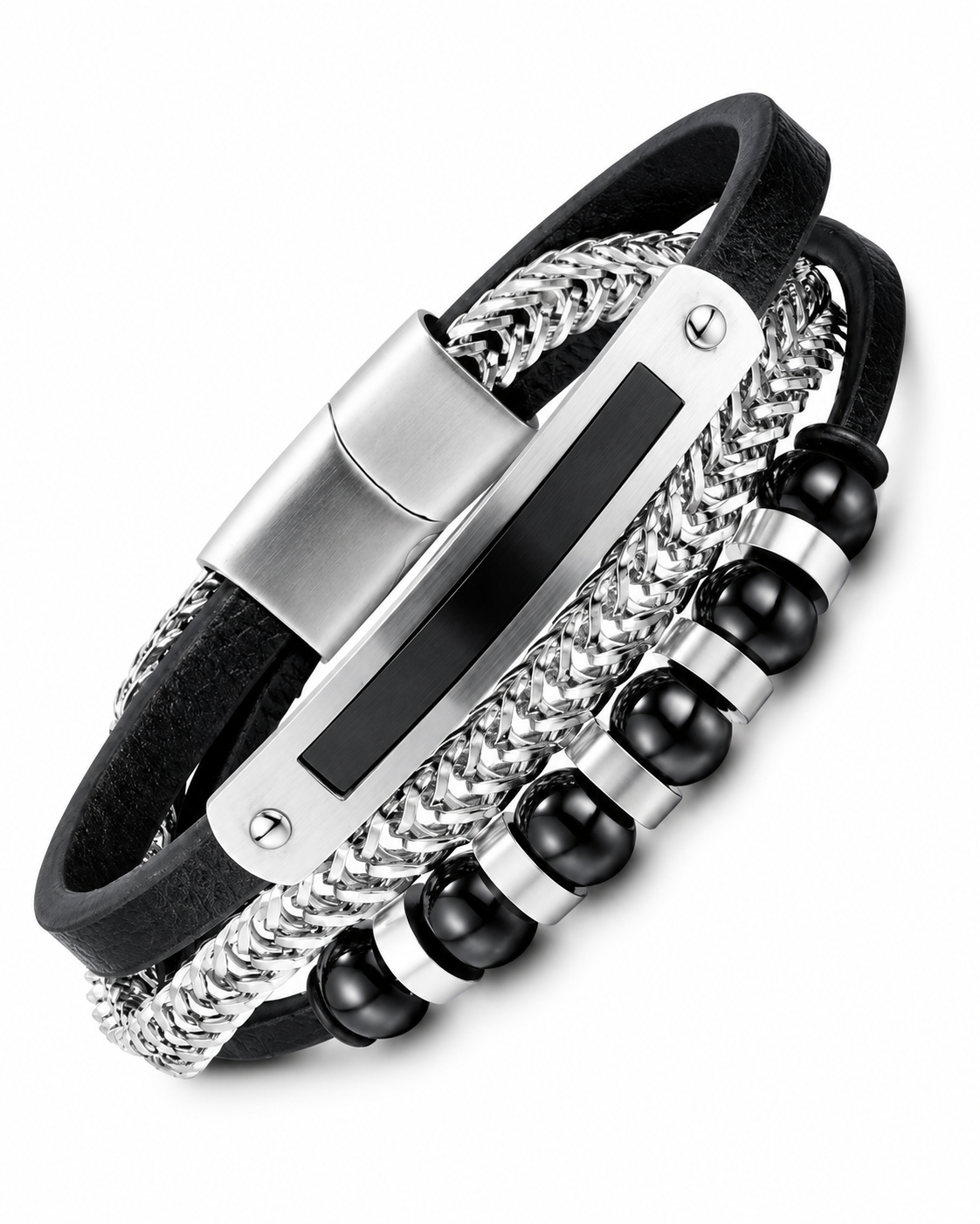 Asymmetric Panel Bracelet — product view