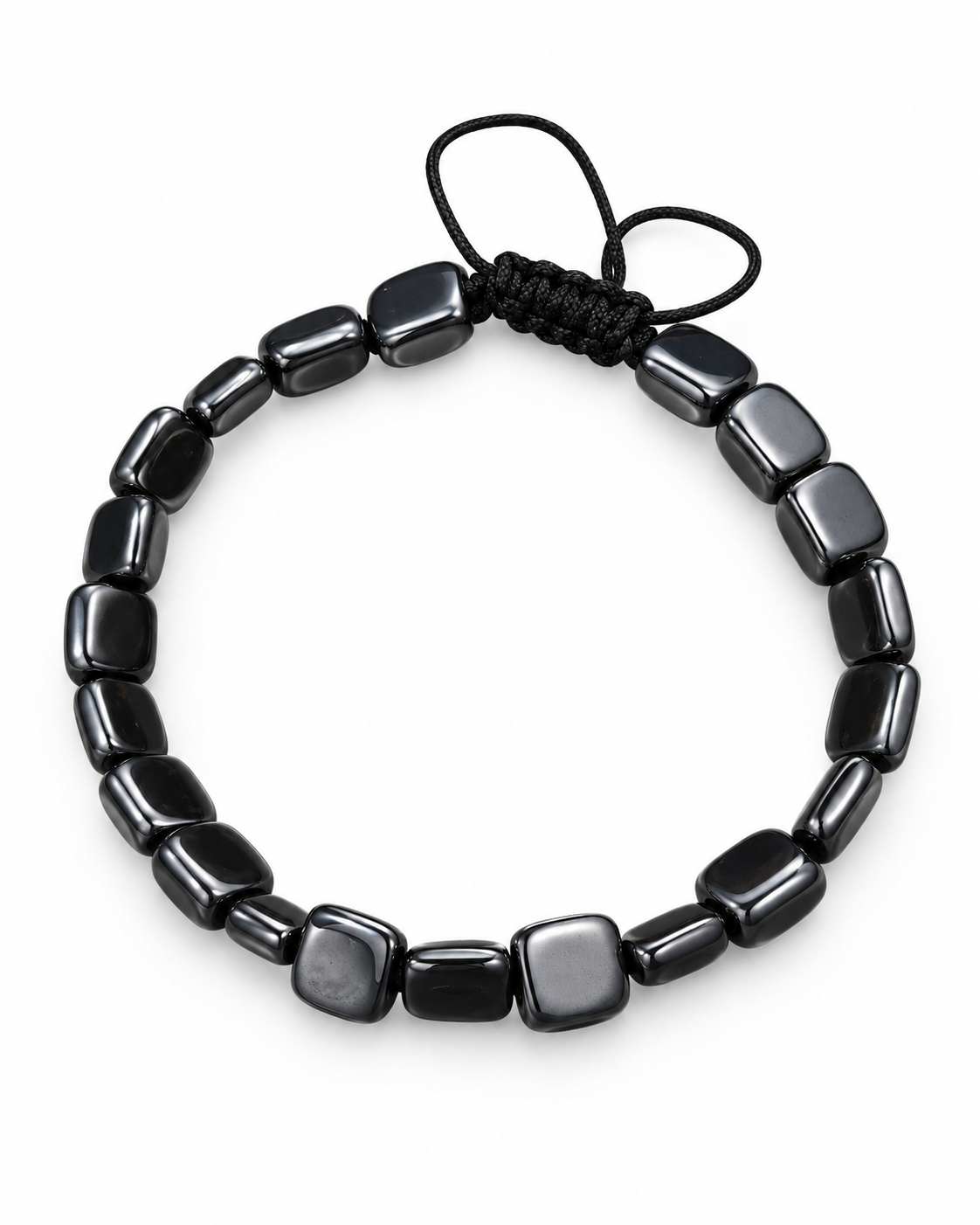 Bar and Square Bead Bracelet — product view