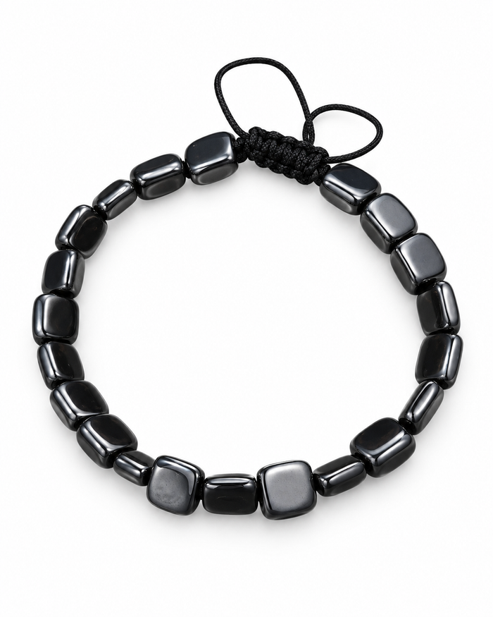 Bar and Square Bead Bracelet — product view