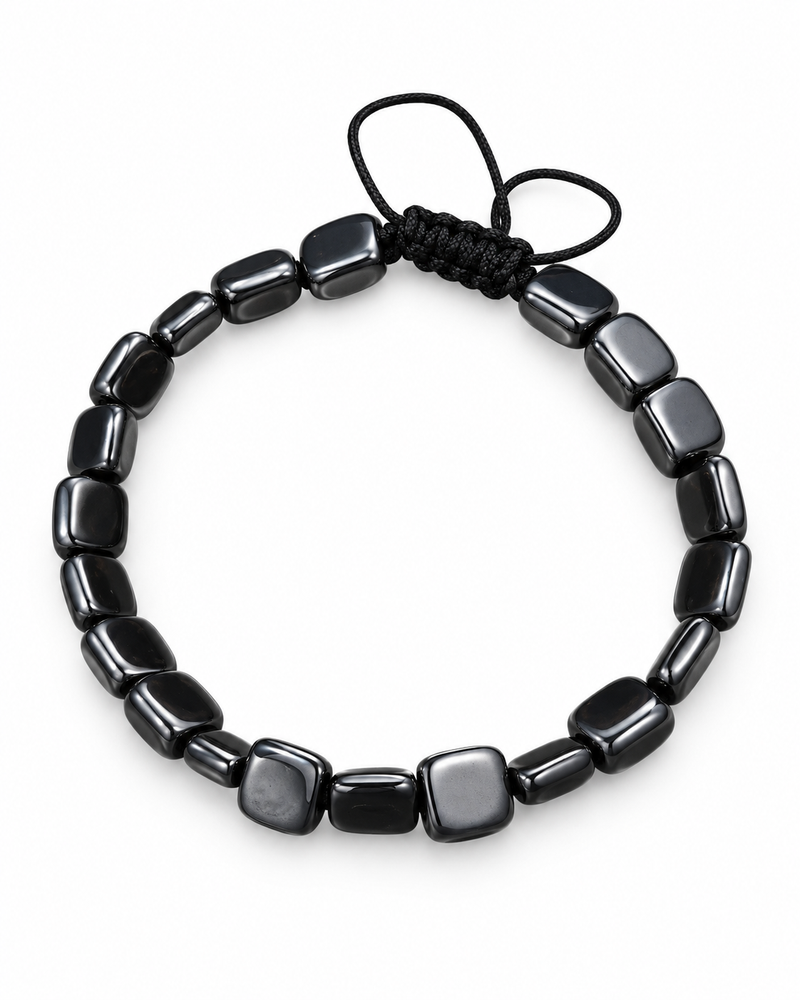 Bar and Square Bead Bracelet — product view