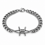 Barbed Wire Layer Bracelet — product view