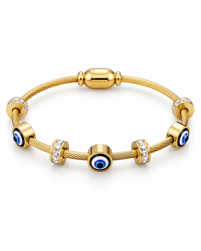 Blue Eye Cable Bracelet — product view