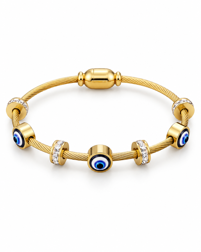 Blue Eye Cable Bracelet — product view