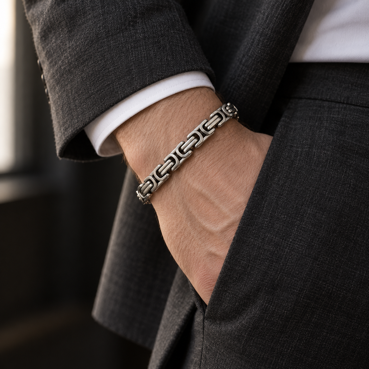 Byzantine Link Bracelet — tailored styling