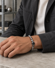 Claw Detail Cord Bracelet — styling look one