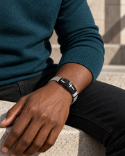 Cross Mesh Bracelet — alternative styling