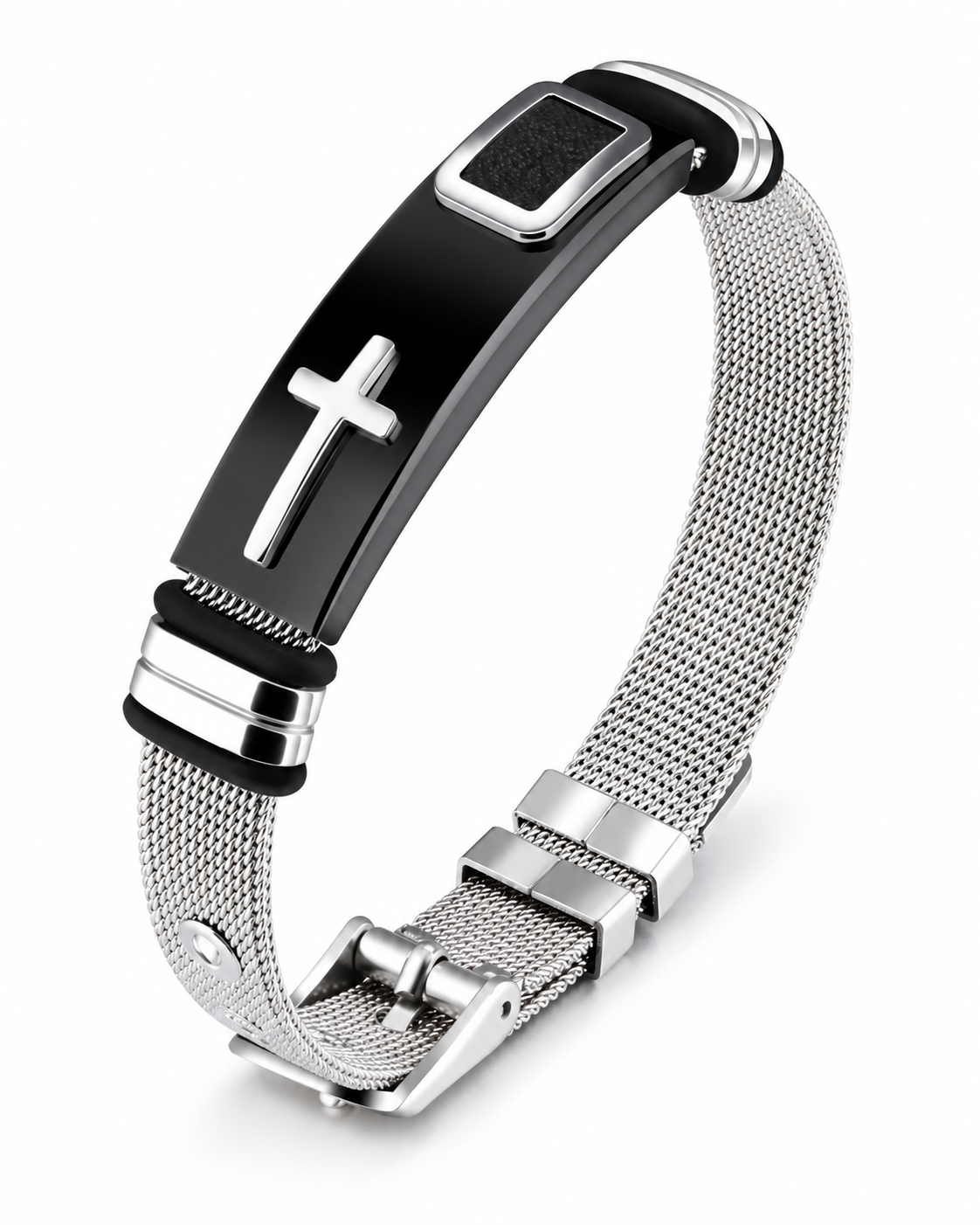Cross Mesh Bracelet — product view