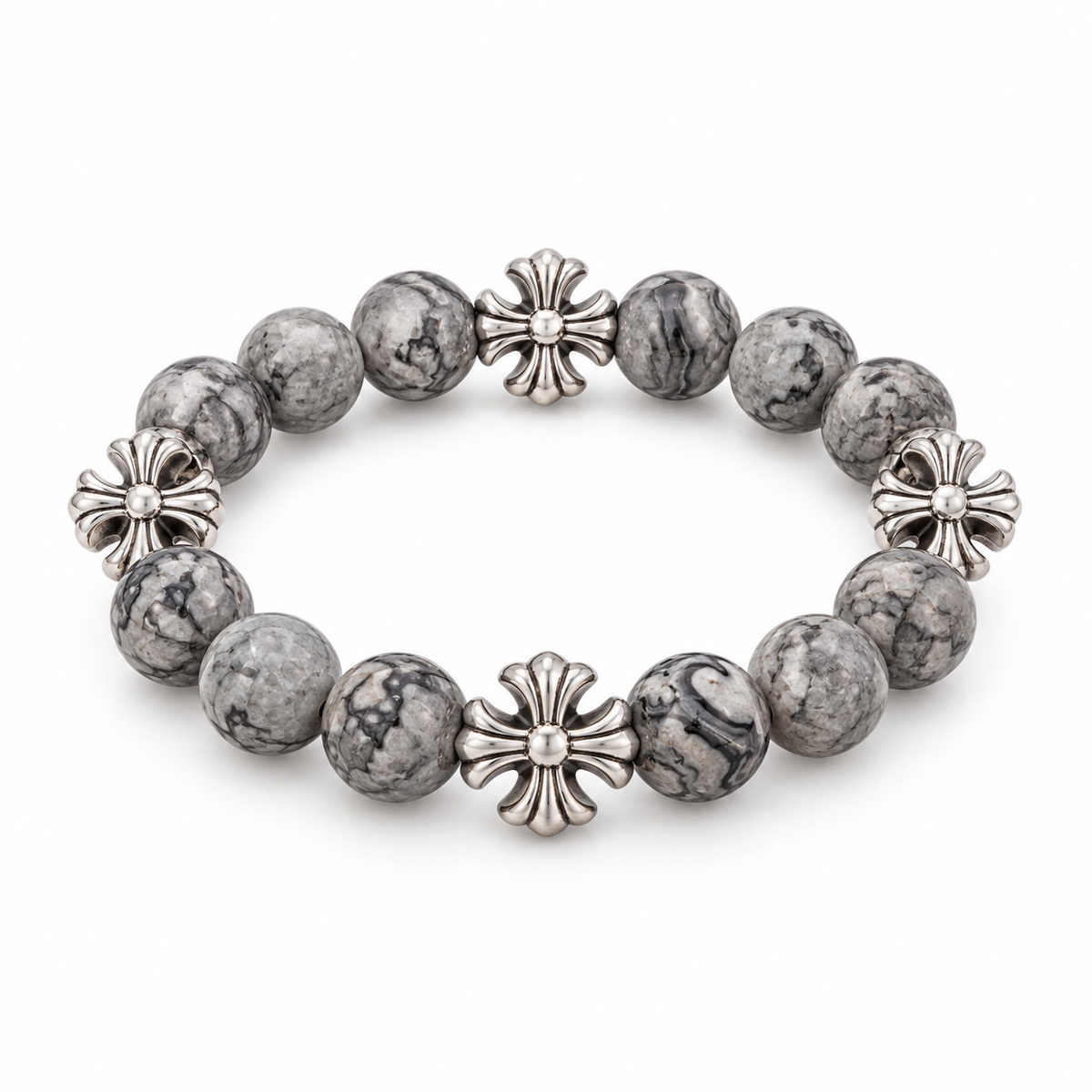 Crossflower Bead Bracelet — product view