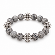Crossflower Bead Bracelet — product view