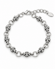 Crossflower Link Bracelet — product view