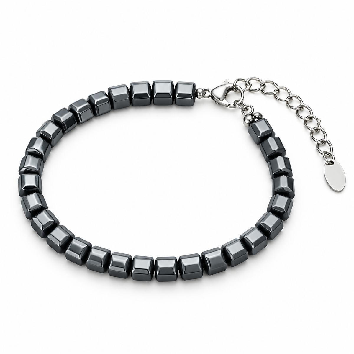 Cube Bead Extension Bracelet — product view