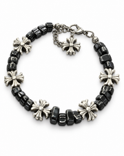 Dark Crossflower Bracelet — product view