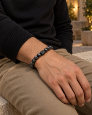 Dark Pave Cube Bracelet — styling look one