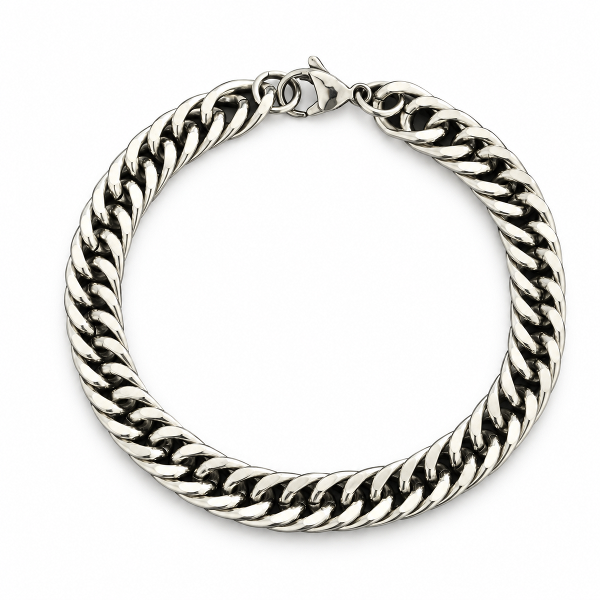 Dense Curb Bracelet — product view