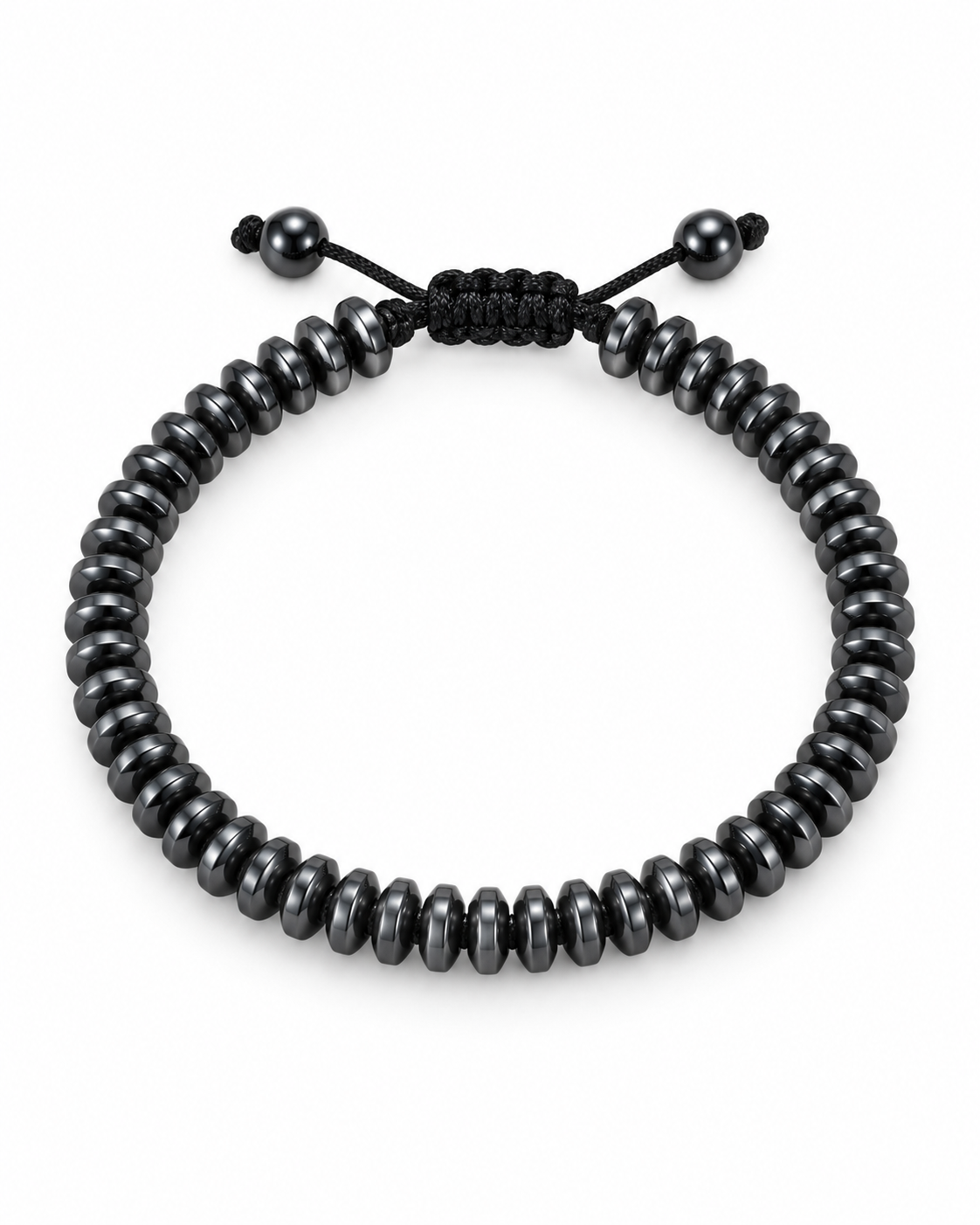 Disc Stack Cord Bracelet — product view