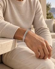 Double Light Tennis Bracelet — alternative styling