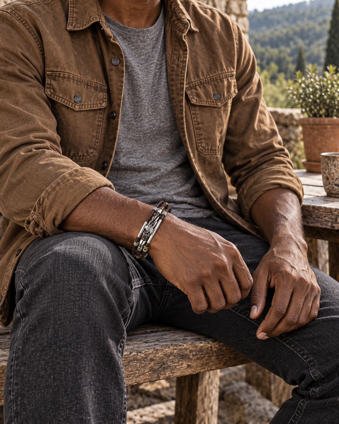 Dragon Head Band Bracelet — contextual scene