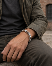 Dragon Scale Link Bracelet — styling look one