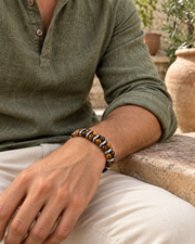 Earth Ladder Cord Bracelet — alternative styling