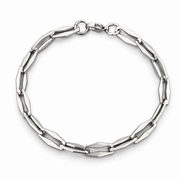 Faceted Bar Link Bracelet — product view