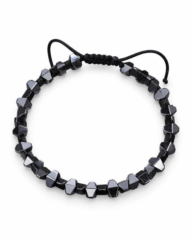 Faceted Polygon Bead Bracelet — product view