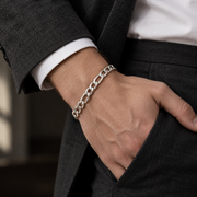 Figaro Link Bracelet — tailored styling