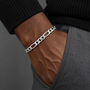 Figaro Link Bracelet — casual styling