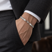 Flat Snake Link Bracelet — tailored styling
