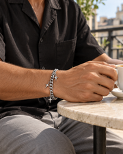 Four Point Star Charm Bracelet — alternative styling
