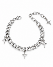 Four Point Star Charm Bracelet — product view