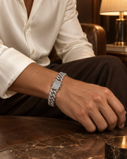 Full Pave Curb Bracelet — alternative styling