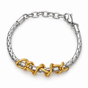 Golden Loop Wrap Bracelet — product view