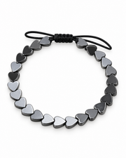 Heart Bead Cord Bracelet — product view