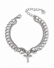 Heart Key Layer Bracelet — product view