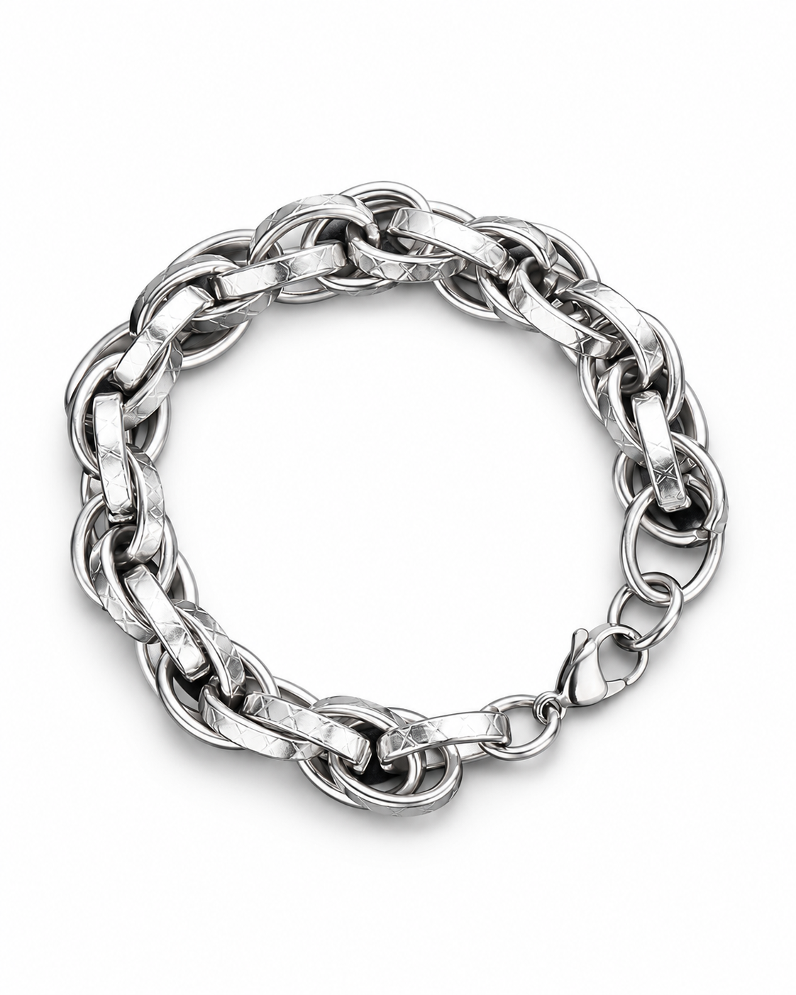 Interlocked Oval Bracelet — product view