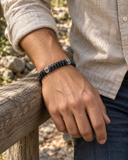 Lava Disc Extension Bracelet — alternative styling