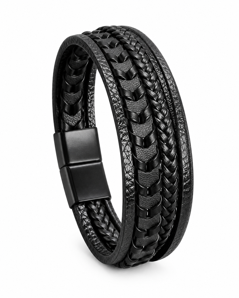 Layered Weave Bracelet — product view