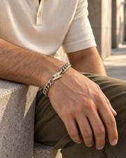 Lightning Inset Chain Bracelet — alternative styling