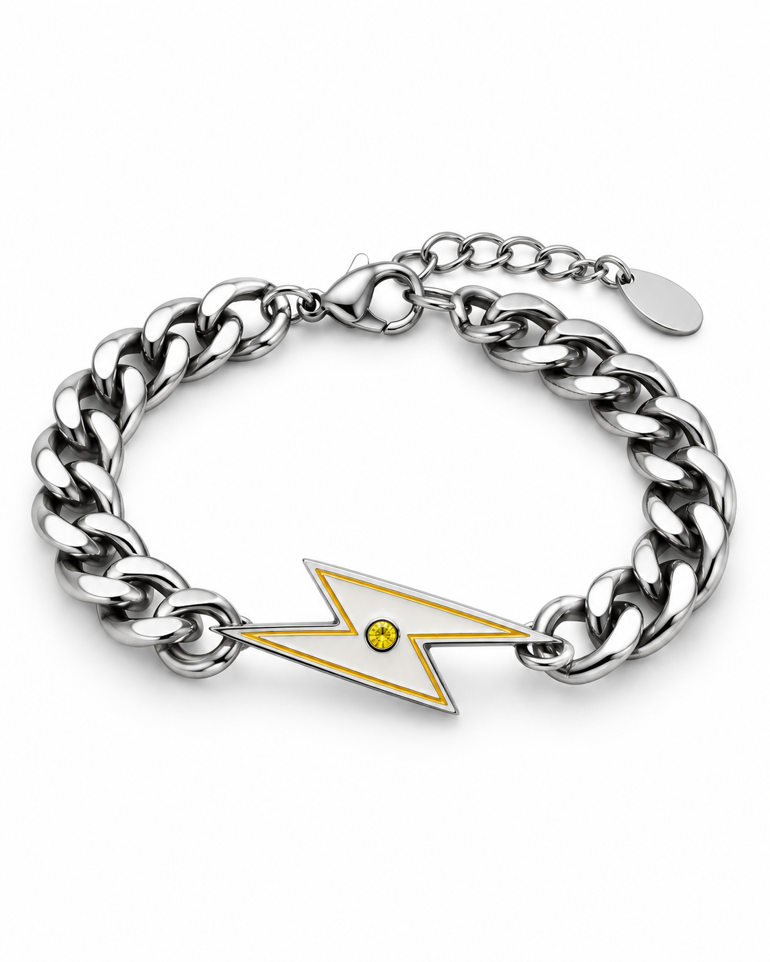 Lightning Inset Chain Bracelet — product view