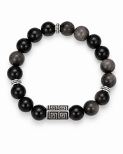 Meander Detail Bead Bracelet — product view