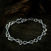 Men's Vajra Repeat Bracelet in Sterling Silver – original product detail
