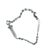 Men's Talisman Sword Sterling Silver Bracelet in Sterling Silver – front view
