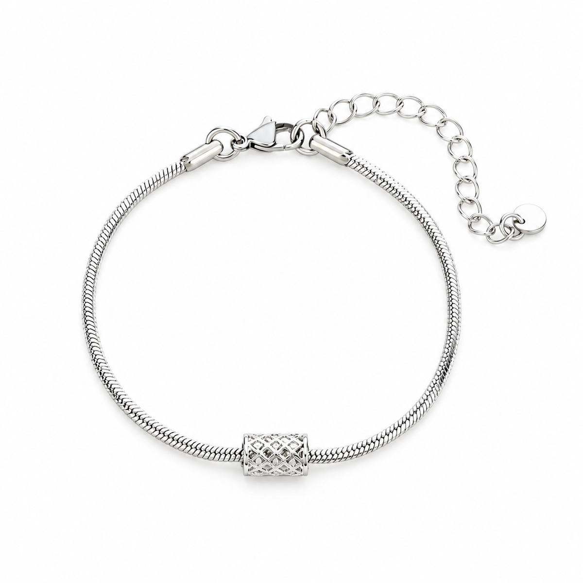 Mesh Bead Snake Bracelet — product view