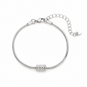 Mesh Bead Snake Bracelet — product view